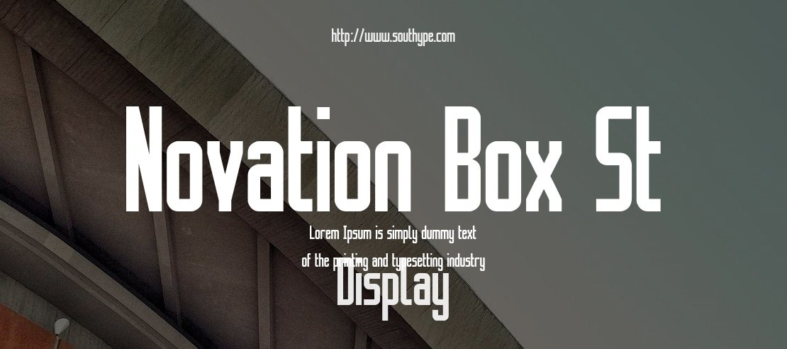 Novation Box St Font