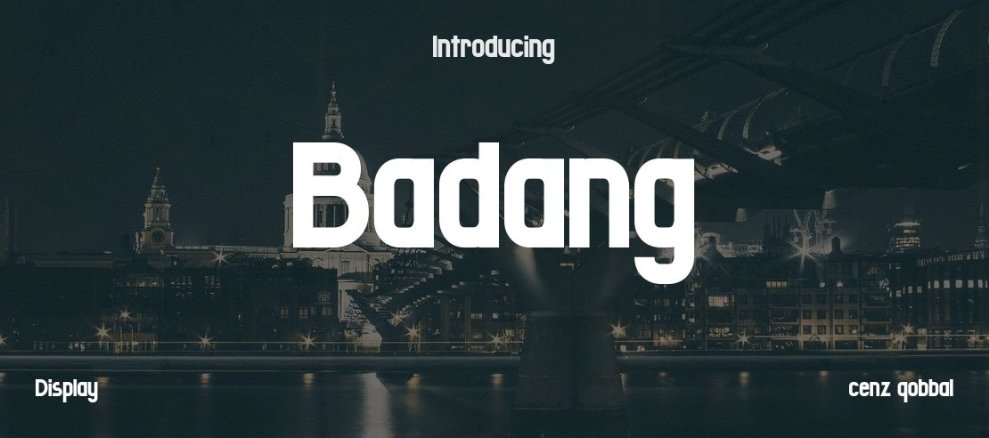 Badang Font Family