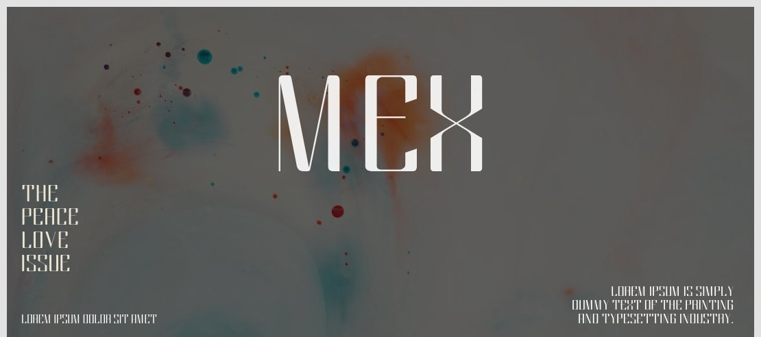 Mex Font