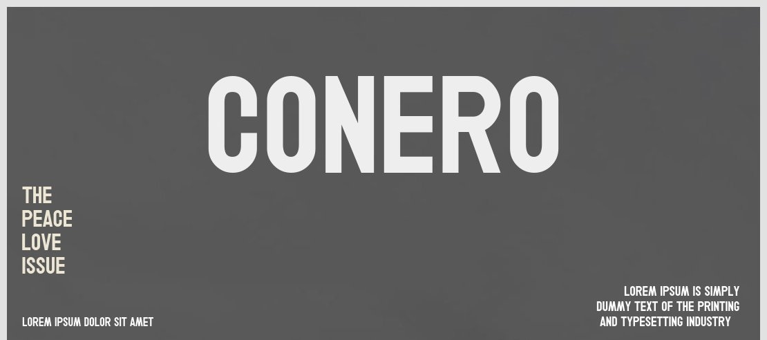 Conero Font