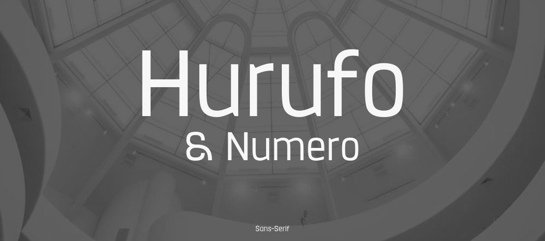 Hurufo & Numero Font Family