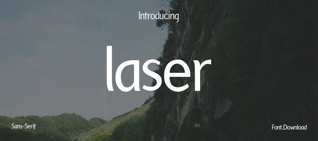 laser Font