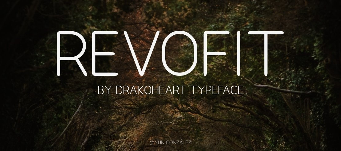 Revofit by Drakoheart Font Family