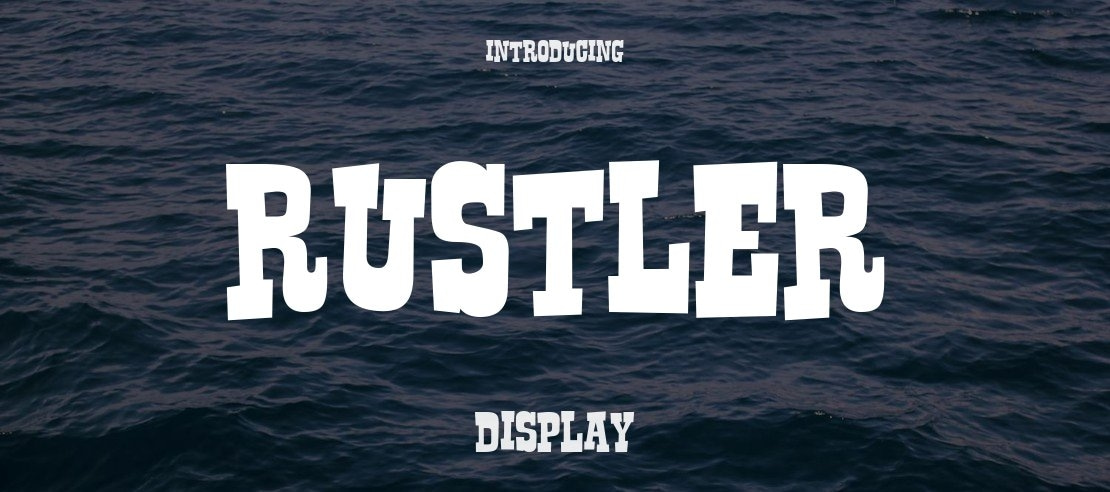 Rustler Font Family