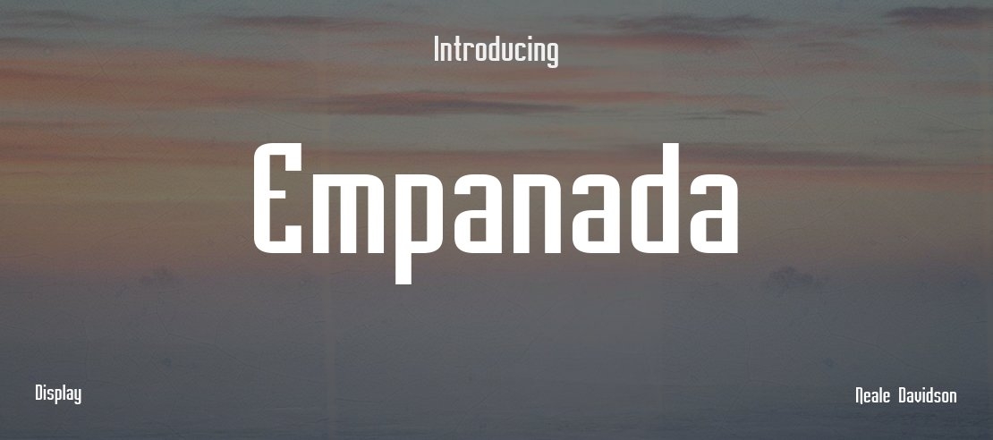 Empanada Font Family