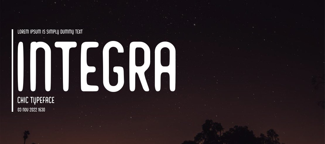 Integra Chic Font