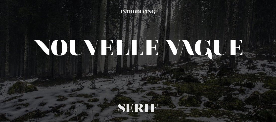 Nouvelle Vague Font