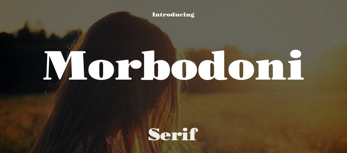 Morbodoni Font