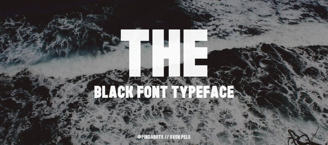 The Black Font