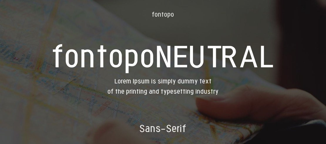 fontopoNEUTRAL Font