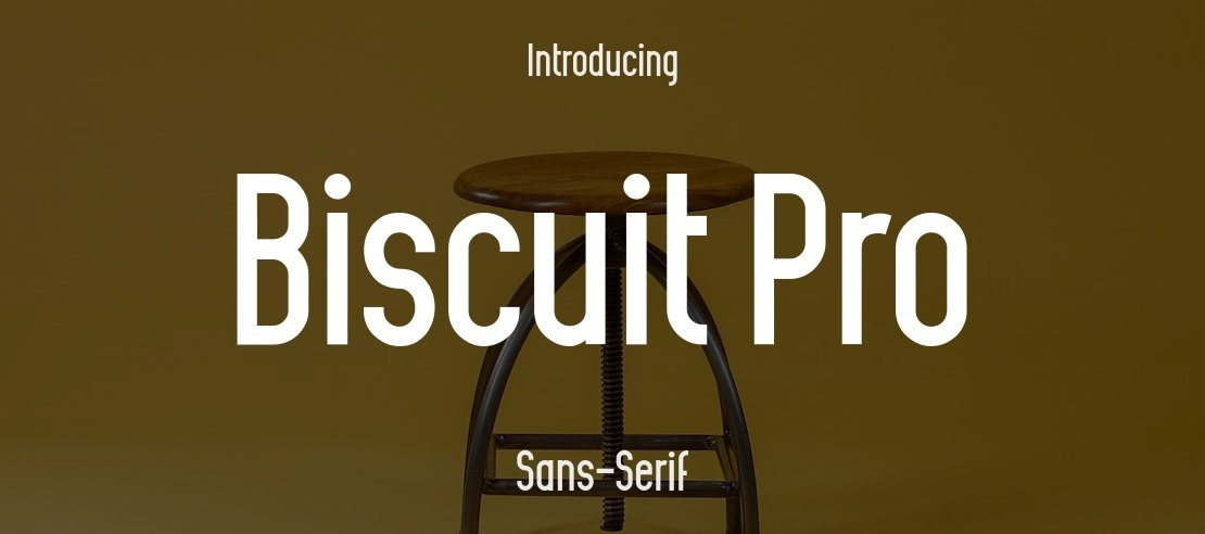 Biscuit Pro Font