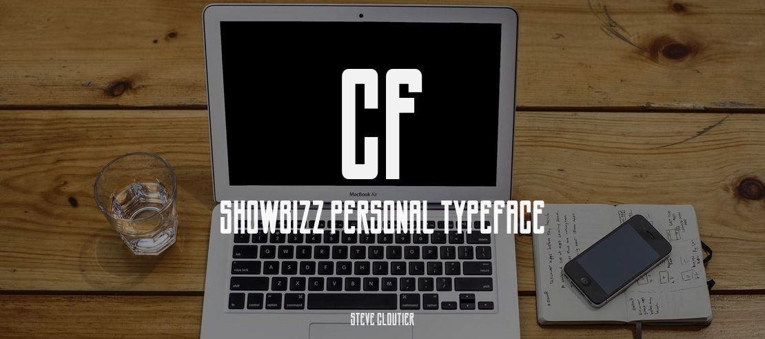 CF Showbizz PERSONAL Font