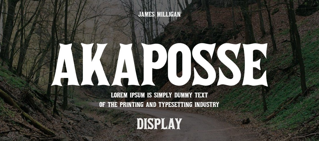 akaPosse Font