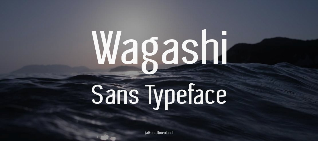 Wagashi Sans Font