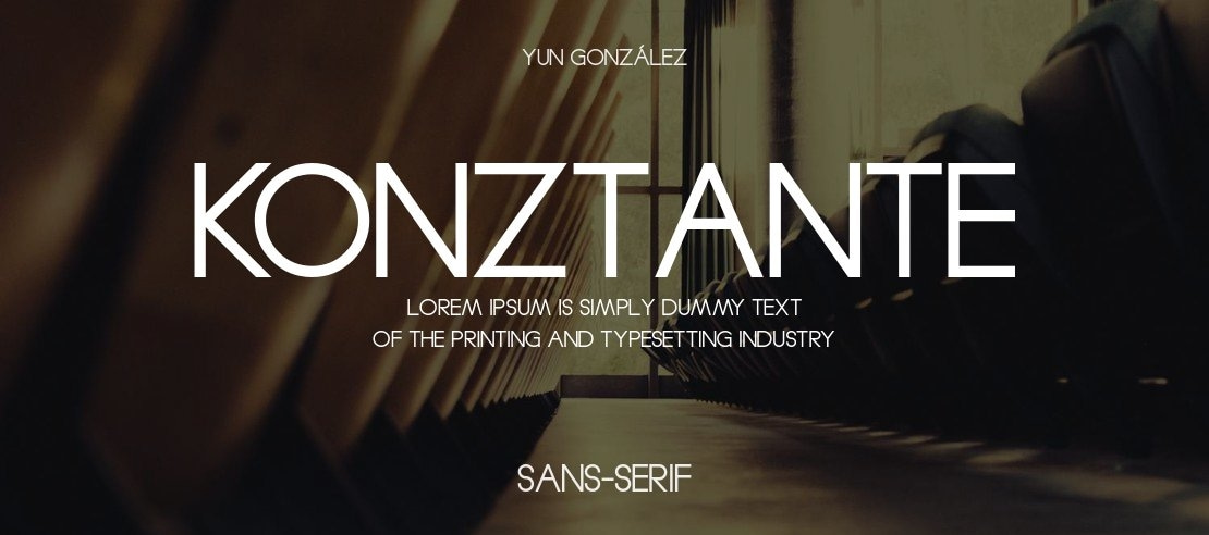 Konztante Font