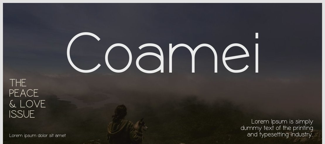 Coamei Font Family