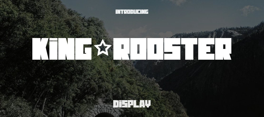 KING&ROOSTER Font Family