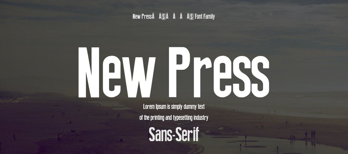 New Press Font
