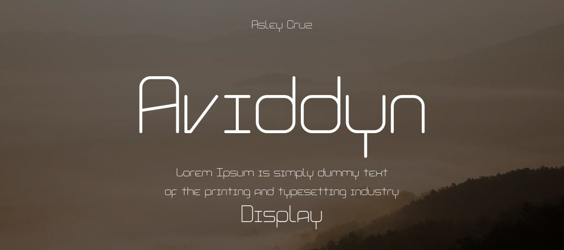 Aviddyn Font Family