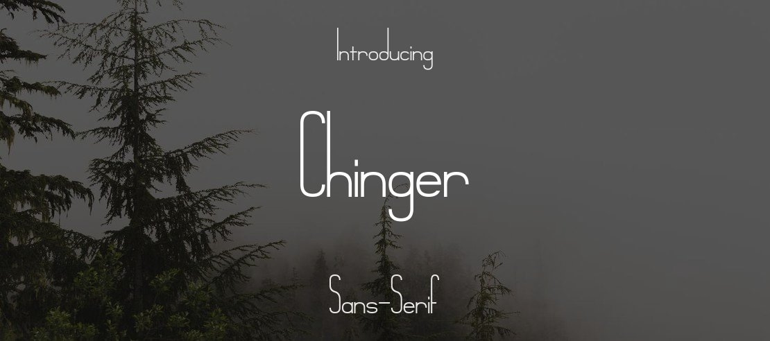 Chinger Font