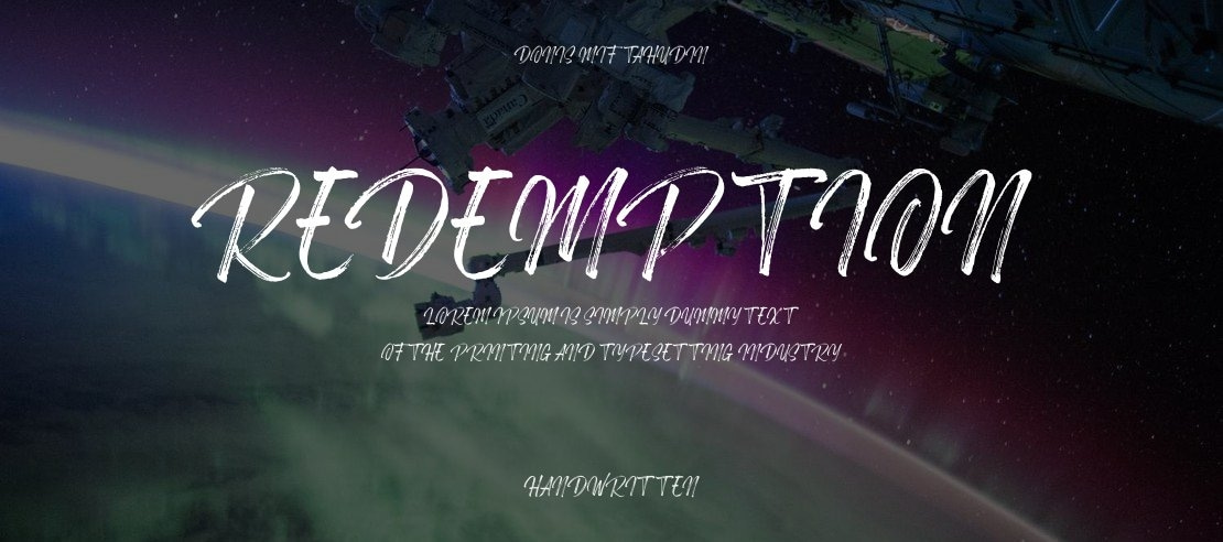 Redemption Font