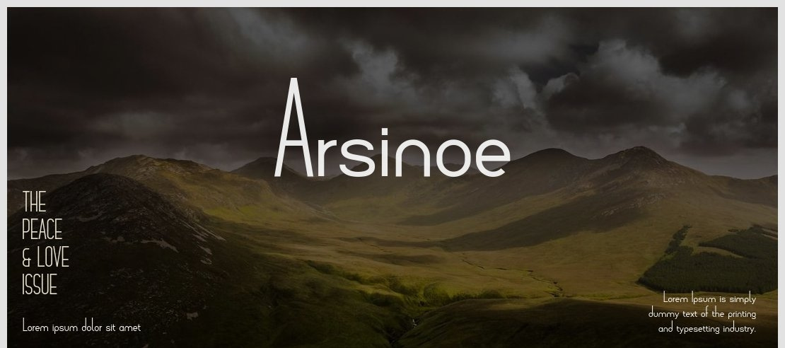 Arsinoe Font