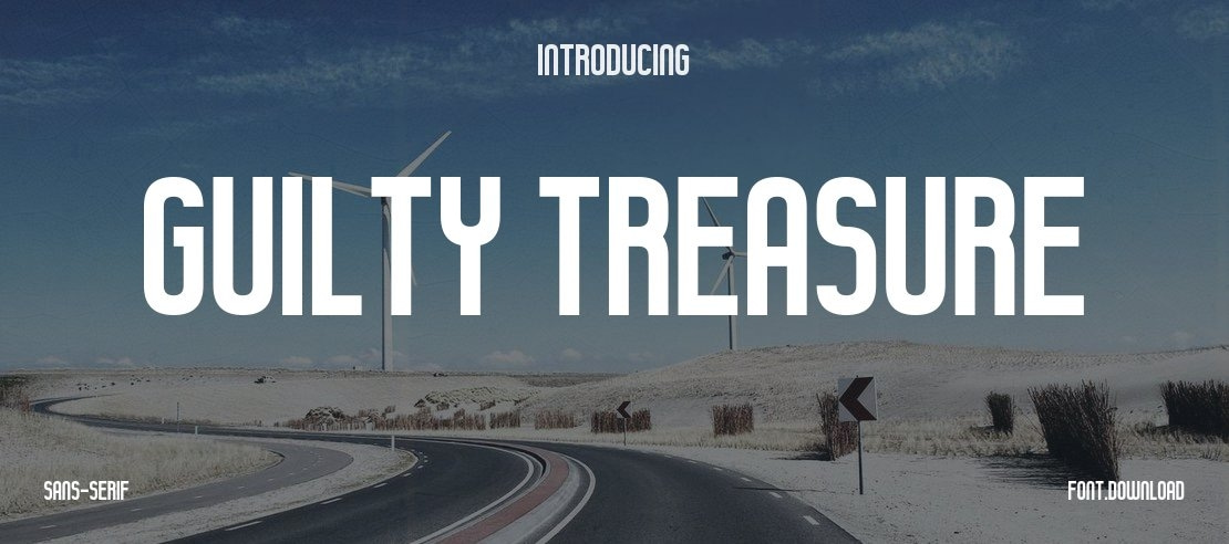 Guilty Treasure Font