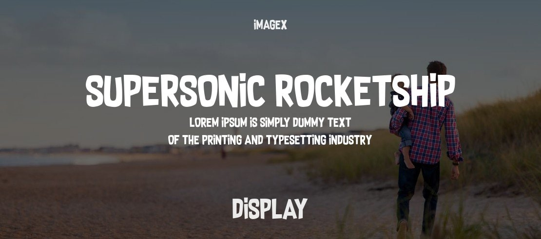 Supersonic Rocketship Font