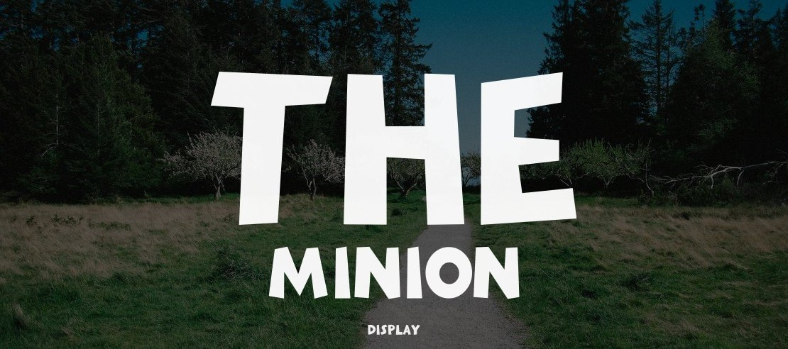 THE MINION Font