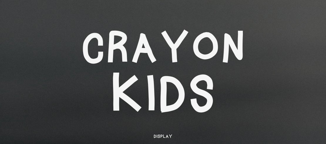 crayon kids Font