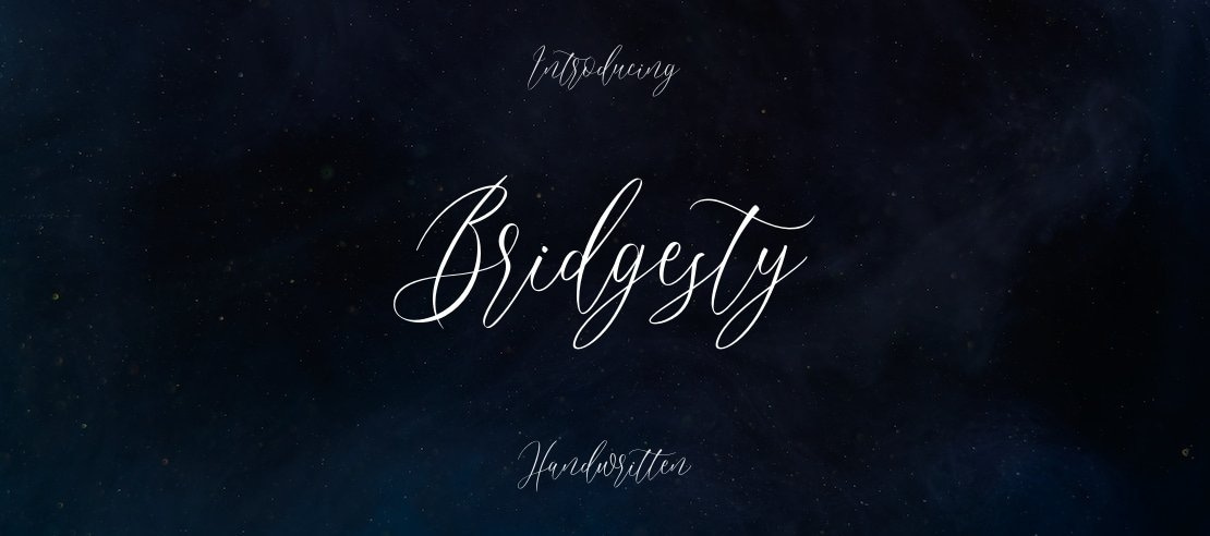 Bridgesty Font