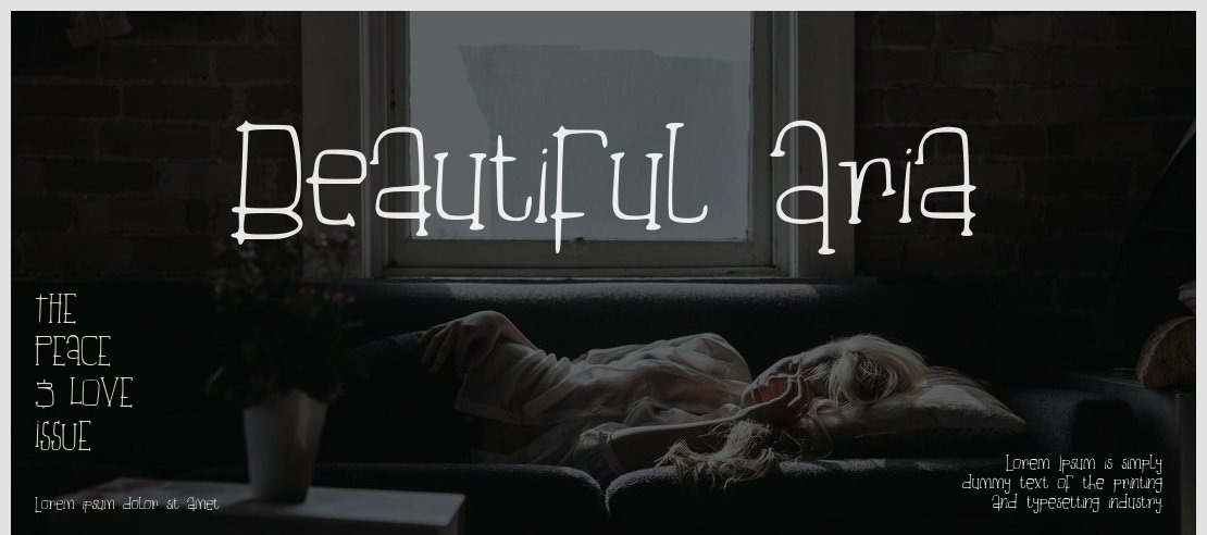 Beautiful_Aria Font