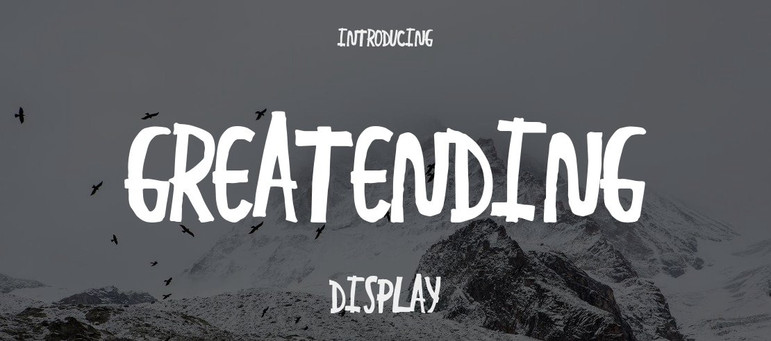 GreatEnding Font