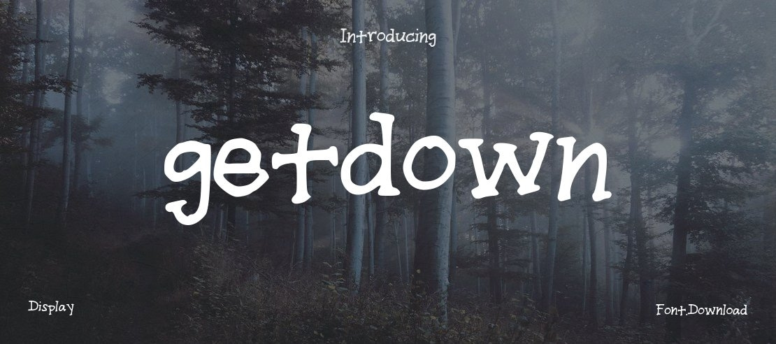 getdown Font