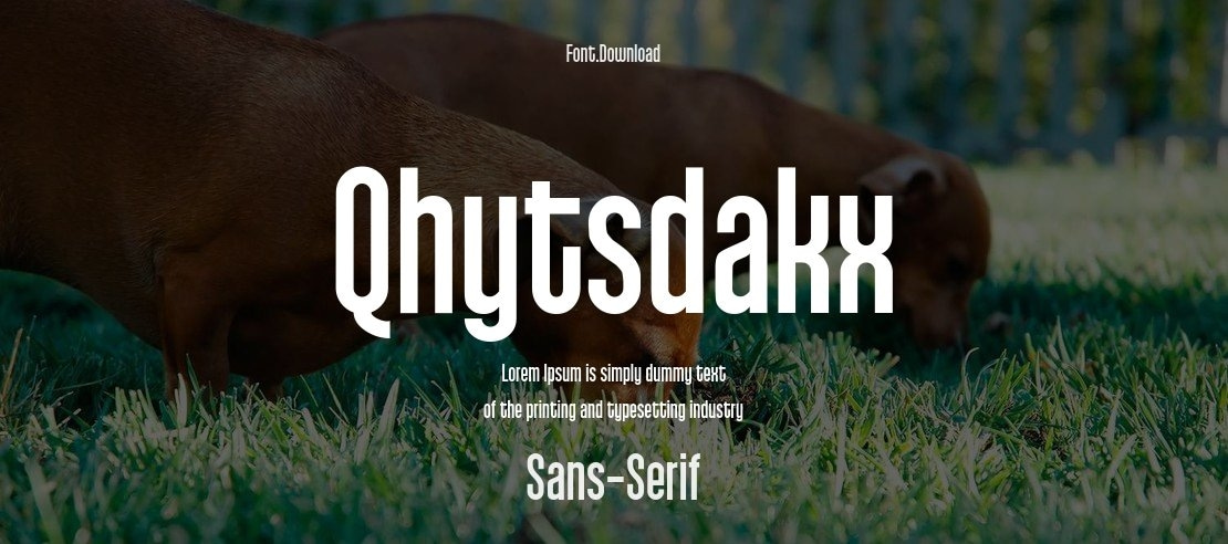 Qhytsdakx Font