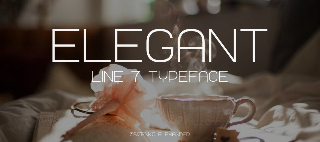 Elegant Line 7 Font