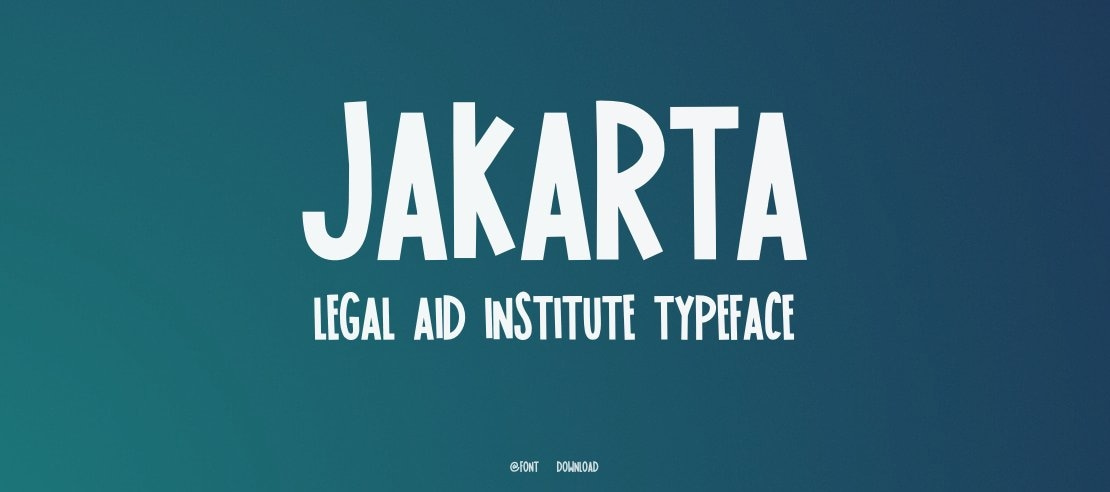 JAKARTA LEGAL AID INSTITUTE Font