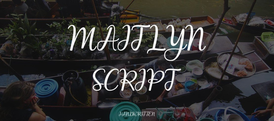 Maitlyn Script Font