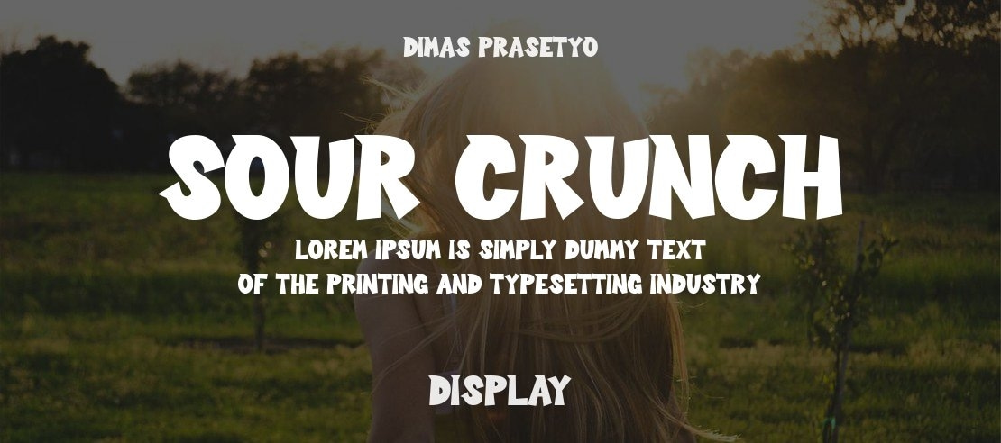 Sour Crunch Font