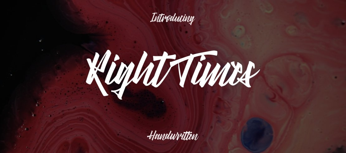 Right Times Font