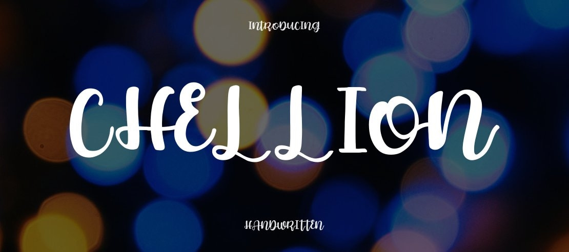 Chellion Font