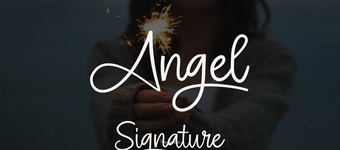 Angel Signature Font Family