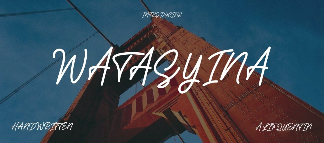 Watasyina Font