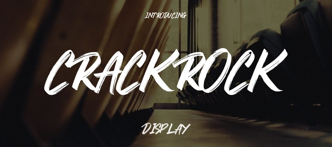 CRACKROCK Font