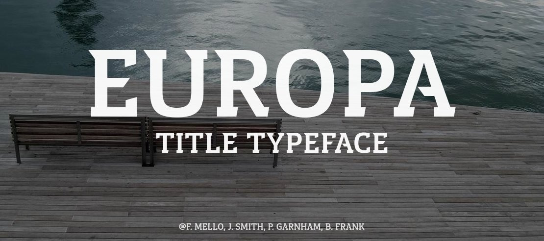 Europa Title Font