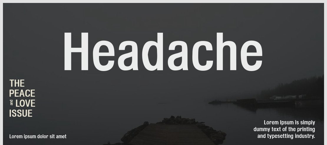 Headache Font