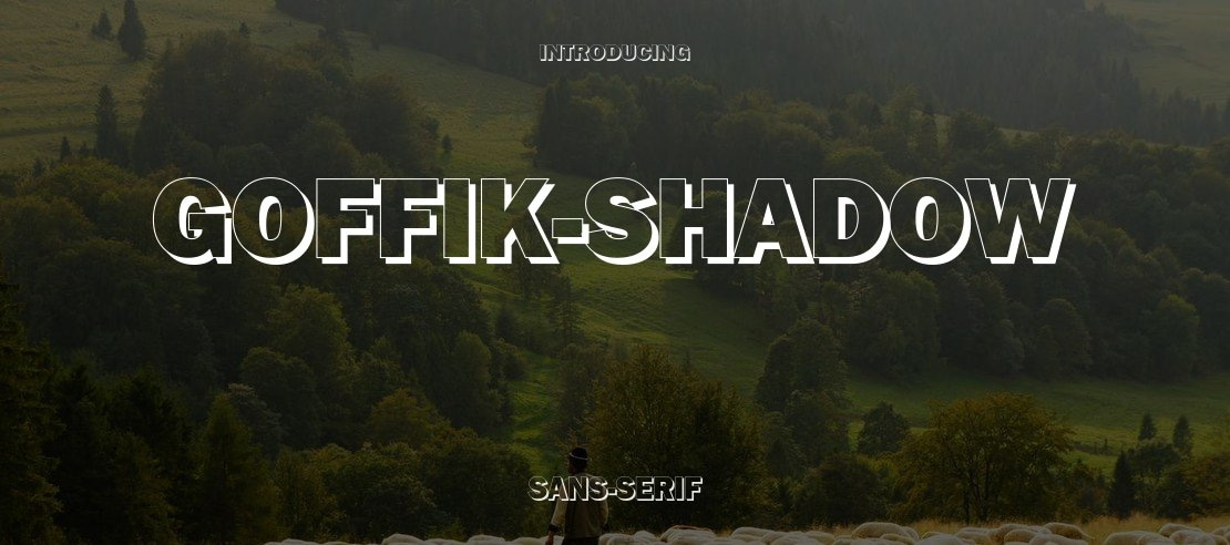 Goffik-Shadow Font