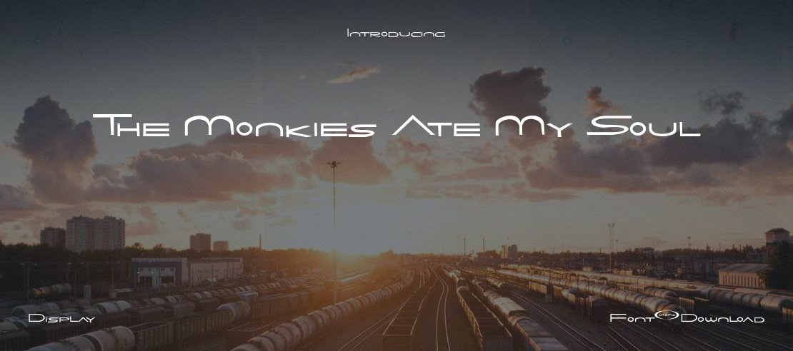 The Monkies Ate My Soul Font