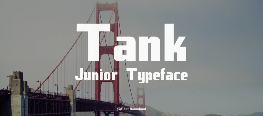 Tank Junior Font