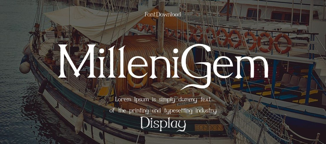 MilleniGem Font